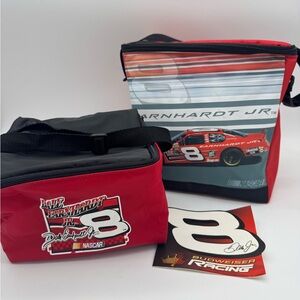 NASCAR Dale Earnhardt Jr. Racing Cooler Lunch Bags box carrying straps bundle